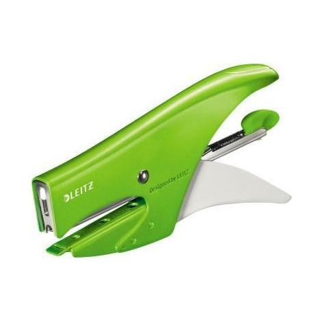 LEITZ Heftzange Leitz WOW P2 No. 10 fest 15 Bl. (80 g/m²) Metall grün (1/4)