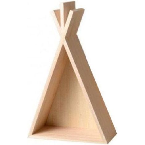 Petite étagère tipi à décorer 26 cm