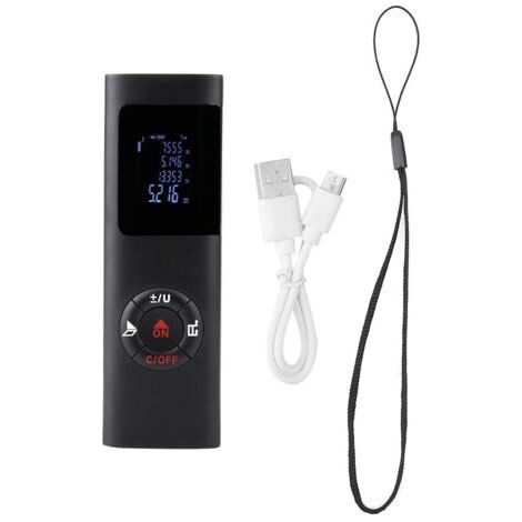 Télémètre Laser, JQ40 Mini Compteur De Volume De Zone De Distance Laser Portable Numérique Télémètre Portable 40M (1/5)