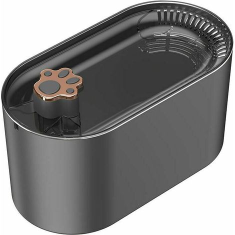 Fontaine À Eau Pour Chat - 3 L - Filtration En Circulation À 3 Couches - Pompe Silencieuse Sans Balais 5 V - Usage Intérieur - 1 Pièce