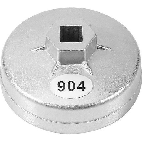 79mm 15 cannelures clé à filtre à huile en aluminium, douille démonte-cartouche pour voiture, outil de retrait robuste.