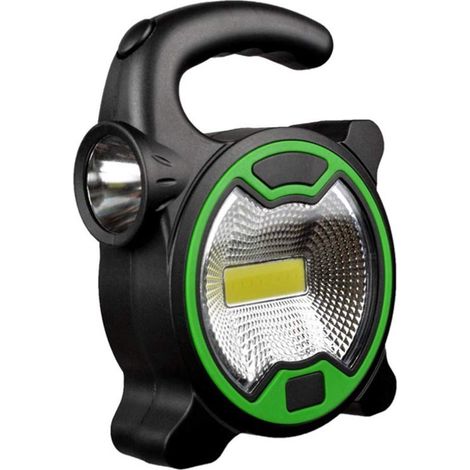Carming - Projecteur LED portable - Lampe de recherche portative - Mini-lanterne - Lumière ultra-brillante - Design ergonomique - Plastique - Léger - Utilisation polyvalente - 1 pièce (1/5)