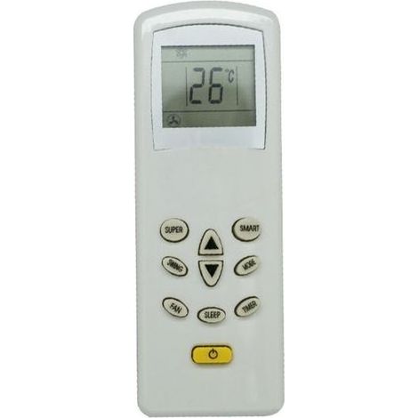 Applicable à la télécommande KT-KL1KL-12 pour climatiseur Kelong (1/4)