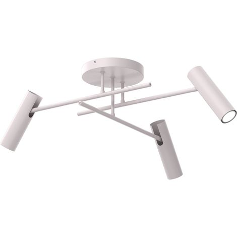 Plafonnier moderne Axion Luminex cachemire 3 spots orientables GU10 (1/2)