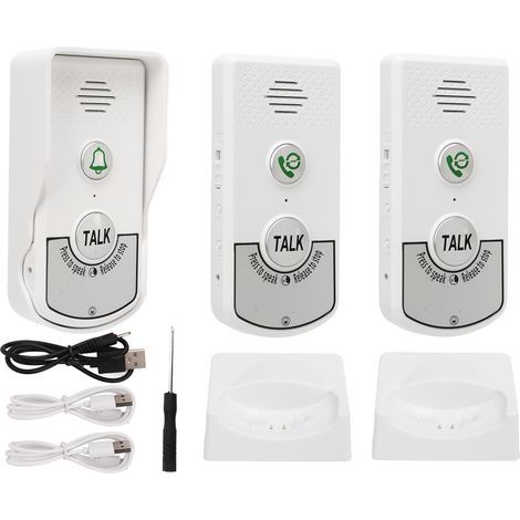 Councilles Wireless Intercoms Excellent Chip 1000m Range Intelligent Voice Control White for Homes (1/5)