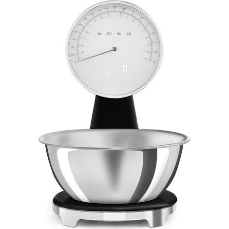 Smeg KSF01BLWW Küchenwaage Schwarz Retro 5kg