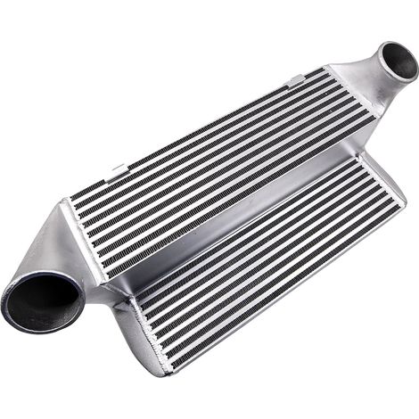 Entrée d'air d'intercooler, matériau en aluminium, longueur de 103 mm, largeur de 33 mm, hauteur de 33 mm, pour moteurs turbocompressés (1/5)
