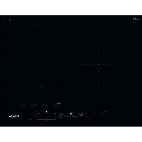 piano cottura a induzione 65cm 3 fuochi 7200w nero - WLB3965BFIXL - Whirlpool