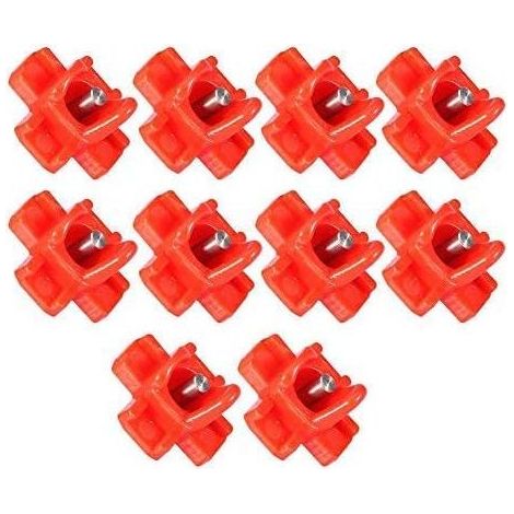 Abreuvoir Poules, 10pcs Poulet Automatique en Eau Côté Horizontal Mamelons au Poulet élevage de la Volaille Distributeur d'eau Potable Abreuvoirs pour Canards Poule Dindes Oies-Fei Yu (1/5)