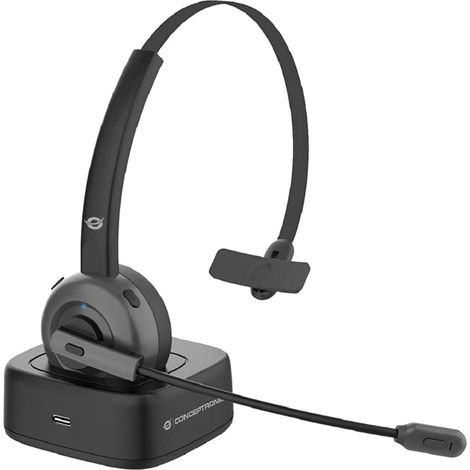 CONCEPTRONIC Headset Wireless Bluetooth mit Ladest.+ Ada. sw (POLONA03BDA)