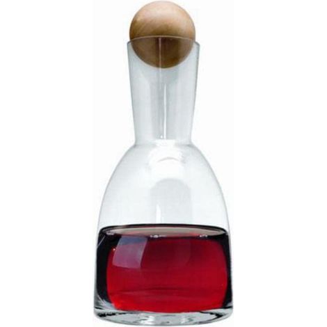 Bouquet Carafe de vin, Verre, Transparent, 24 x 12,5 x 12,5 cm (1/4)