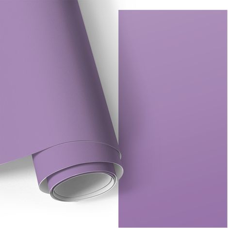 Klebefolie für Möbel - Möbelfolie - Selbstklebende - für Fensterbrett - Küchenschränke - Küchenfronten - Violett 75x150 cm