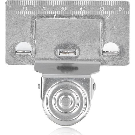 Outil de mesure à ruban avec pince, règle en acier inoxydable, niveau à bulle, pince de positionnement, support de mesure