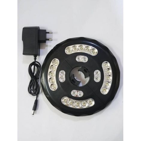 YMYNY Sonnenschirmleuchte, wiederaufladbar, 28 LEDs, Sonnenschirmleuchte, Terrassenlampe, 3 Helligkeitsstufen, Außenbeleuchtung für Camping, Terrasse, Garten, Zelt [Energieeffizienzklasse A++] (1/5)