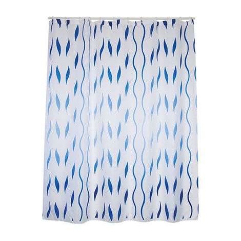 TENDA PER DOCCIA IN TESSUTO POLIESTERE SEVENTIES- cm 180x200- SPIRE- pezzi 1