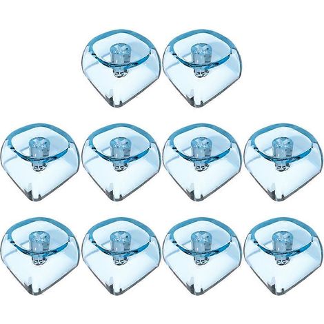 10 touches vierges transparentes MOA 1U en PC, 1,7 mm, pour interrupteurs MX, modèle D (1/5)