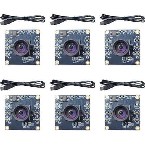 Module caméra USB OV9732 100° 720p (6 pièces) avec câble de 0,6 m (1/5)