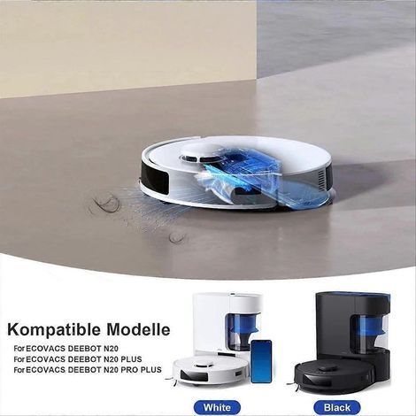 Pour aspirateur robot Ecovacs Deebot N20 / N20 Plus / N20 Pro Plus, pièces de rechange côté principal B (1/5)