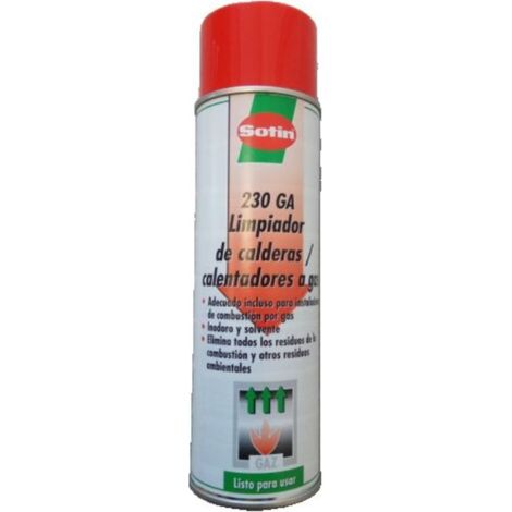 Spray limpiador calderas gas sotin 230ga 500ml