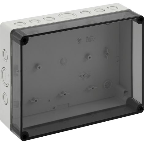 Spelsberg TK PS 2518-8f-tm Installations-Gehäuse 254 x 180 x 84 Polycarbonat, Polystyrol (EPS) Lich (1/3)