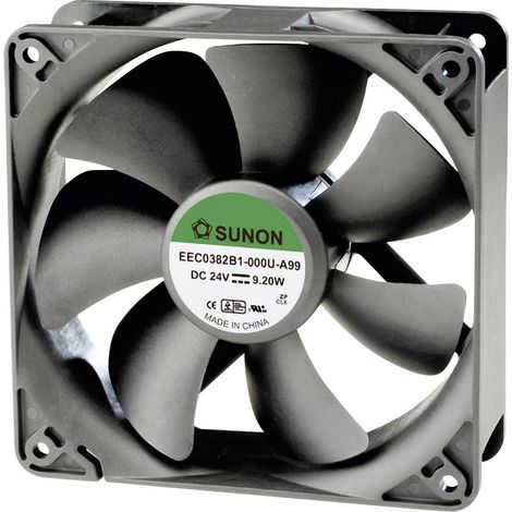 Sunon EEC0381B1-000U-A99 Axiallüfter 12 V/DC 234.46 m³/h (L x B x H) 120 x 120 x 38 mm (1/2)
