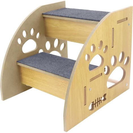 Escalier pour chien, antidérapant, pour canapé, pour chats jeunes et vieux chats, 30 cm de haut, pour lit (1/5)