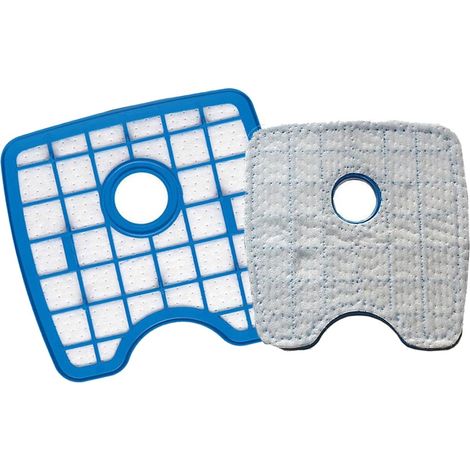 Paquete de 2 filtros de repuesto HEPA para aspiradoras robóticas Philips FC8820, FC8810, FC8812, FC8822, FC8830, FC8832 y FC8932 (1/2)