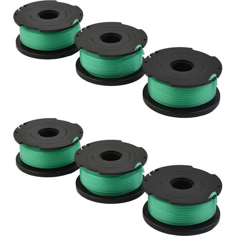 bobine di filo per tagliaerba - Filo da taglio - Bobine di filo - Adatte per Black & Decker GL7033 GL8033 - Adatte per SF-080-BKP/90583594 (1/5)
