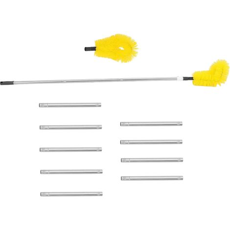 Ensemble de brosses nettoyage cheminée 4 mètres avec tige flexible en (1/5)