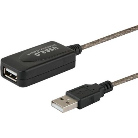 Cable de extensión USB SAVIO de 10 m - Activo, CL-130