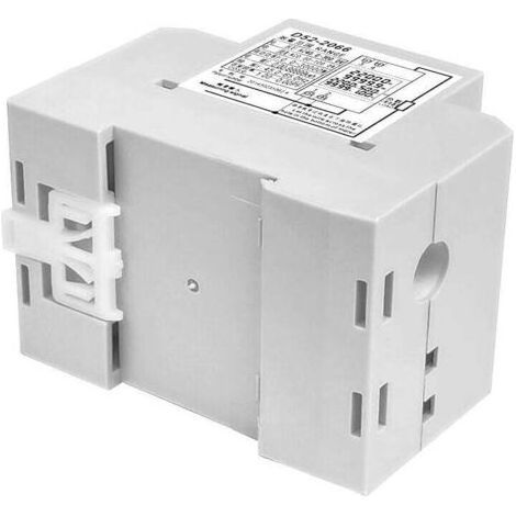 Indicateur de consommation électrique D52-2066 compteur électrique phase ménage smart watt-heure mètre rail de guidage type 220V tension courant puissance fréquence facteur compteur compteur (1/5)