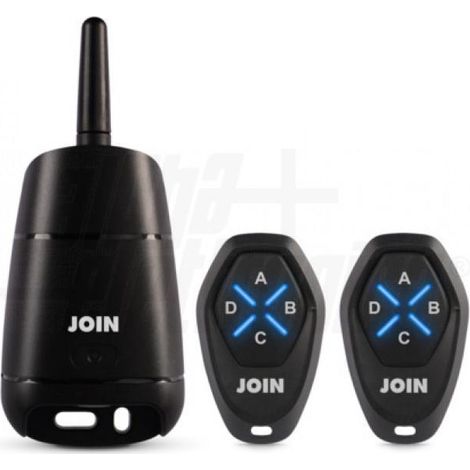 Kit ricevitore autoapprendente rf 2 canali 433,92mhz con 2 radiocomandi alpha elettronica tlrc200-01 (1/3)