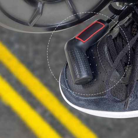 Protection de levier de vitesse pour moto, en plastique souple et universel, rouge, compatible avec les mini-motos tout-terrain. (1/5)