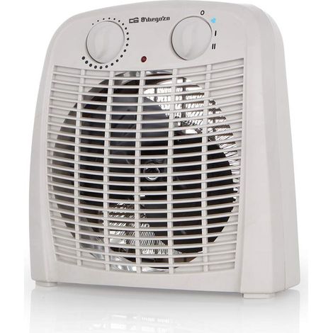 Chauffage bain avec 2 Niveaux de chaleur et Mode ventilateur d'air froid. 2000 W de puissance (1/5)