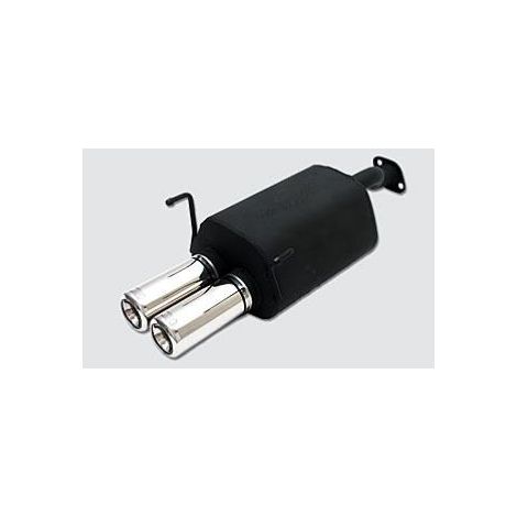 Silencieux Ulter Honda Civic Coupe 1992-1995 1.3i/1.5i/1.6i 2x80mm Rond-35802456