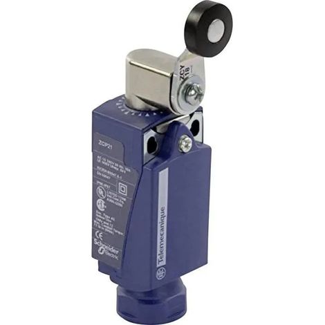 Dispositivo de mando Schneider Electric xckp2118m12 IP67 palanca rodillo
