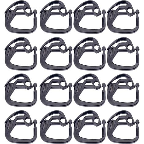 100 Pièces Clips De Filet D'Ombrage Crochets De Filet Ombre Pour Serre Fixation À Loquet Mobile Accessoires De Jardin Pour D'Ombrage Et De Jardin (1/5)