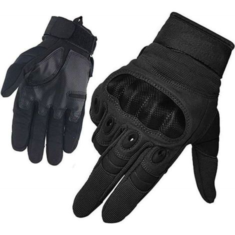 1 Paire Gants de travail,doigts complets,tissu ignifuge,gants de chasse,moto,vélo,escalade,homme (1/4)