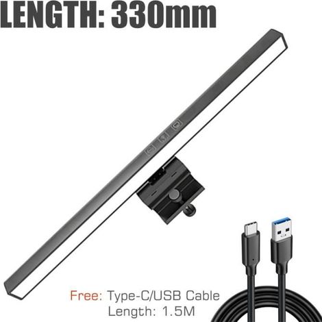 330 mm - Xiaomi-Lampe de barre d\'écran à LED, soins des yeux, écran suspendu, moniteur d\'ordinateur PC, barre-Ywey (1/5)