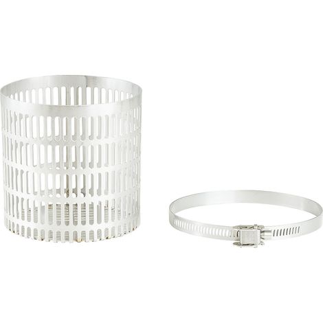 Grille pour chemise de refroidissement DM115x117mm acier inoxydable