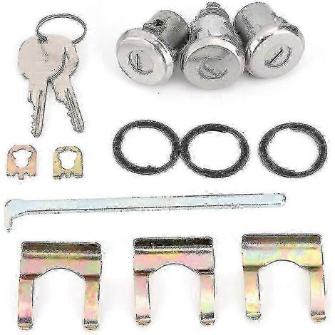 Kit de serrures de porte et de coffre Cutlass 654394765282, compatible avec Chevelle Z