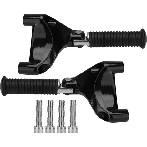Pedane- Pedane per passeggero posteriore per moto Poggiapiedi per 883 1200 XL Sportster 04-13