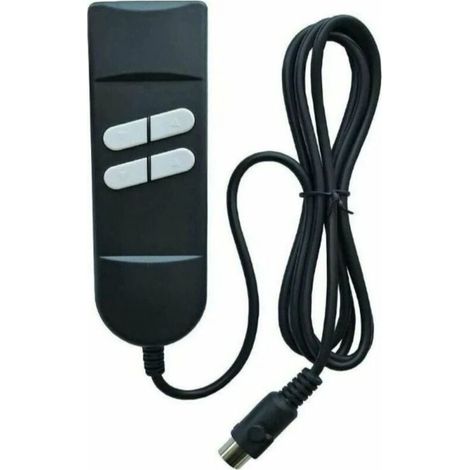 Télécommande pour Fauteuil Relax électrique - Télécommande pour Fauteuil Releveur avec Contrle Manuel, 4 Boutons, 5 Broches - Utilisée pour Fauteuils Inclinables à 2 Moteurs, Fauteuils Releveurs Haut (1/5)