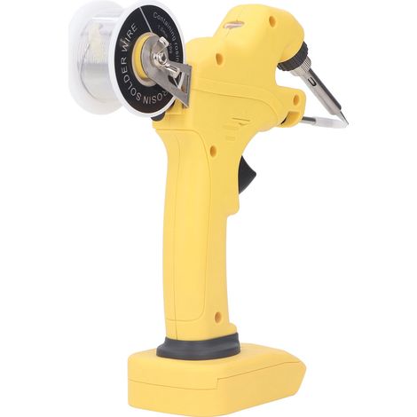 Fer à souder portable 30W sans fil, chauffage ultra-rapide 30 secondes, batterie lithium-ion 18-20V, kit de soudure compact 50g avec pointe 1mm (1/5)