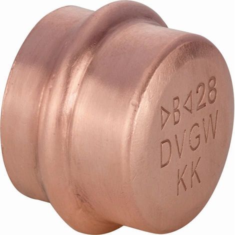 bouchon à sertir - cuivre - femelle - diamètre 18 mm - sachet de 2 - altech alt02p5301-1800