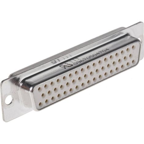 Harting 09 67 050 4704 Connettore femmina SUB-D 180 ° Numero Poli (num): 50 Punte a saldare 1 pz. (1/3)
