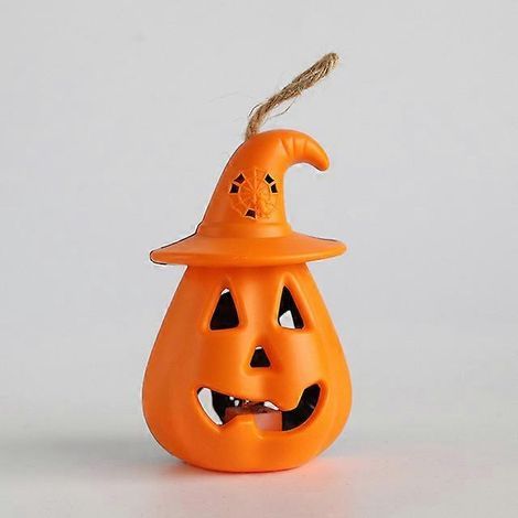 Guirlande lumineuse LED citrouille d'Halloween, lampe fantôme crâne d'horreur, décoration de fête d'Halloween pour la maison, ornements de maison hantée 2024D