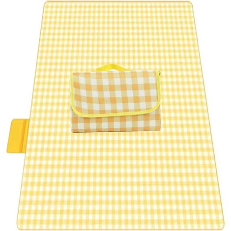 Picnic Blanket - Folding Picnic Blanket- Outdoor Picnic Blanket, Soft Beach Blanket for Holiday Barbecues, Park Camping (1/5)