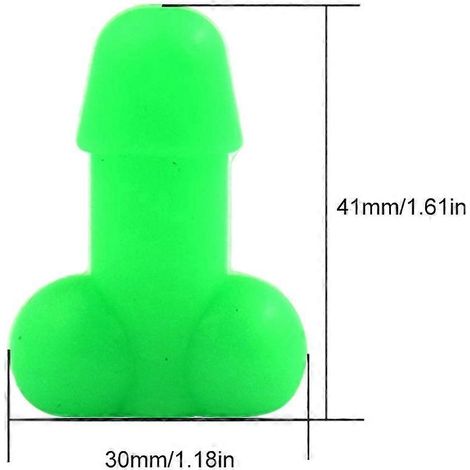 4 Pack Capuchons de Valve de Pneu en Silicone, Farce Amusante, Bouchons d’Air pour Tige de Valve, Accessoires Humoristiques pour Pneus (1/4)