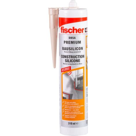 CONSTRUCCIÓN DE SILICONA PREMIUM 310 ML, 53092 FISCHER (1/4)